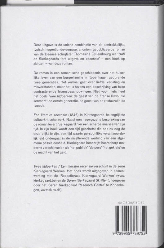 Twee tijdperken / Een literaire recensie (Hardback)