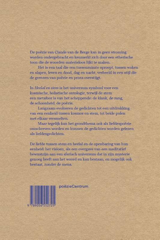 Heelal en stem (Paperback)