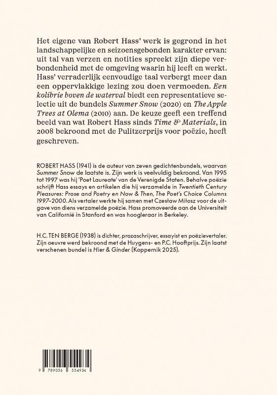 Een kolibrie boven de waterval (Paperback)