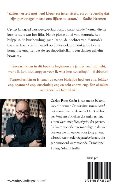 Septemberlichten (Paperback)