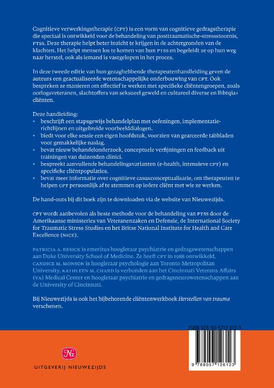 Cognitieve verwerkingstherapie voor PTSS (Paperback)