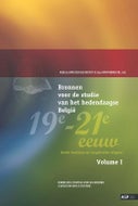 Bronnen voor de studie van het hedendaagse België 19e-21e eeuw (Hardback)