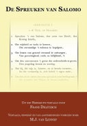 De spreuken van Salomo (Paperback)