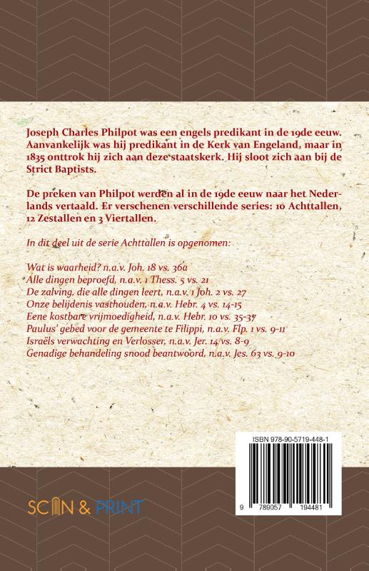 Tiende Achttal Leerredenen (Paperback)
