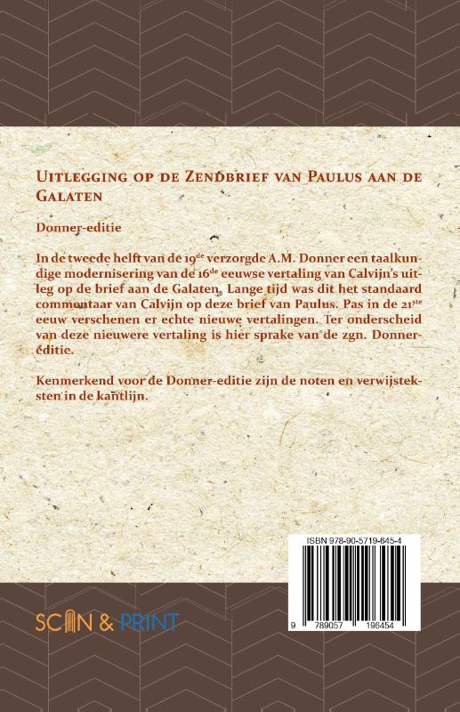 Uitlegging op den Zendbrief van Paulus aan de Galaten (Paperback)