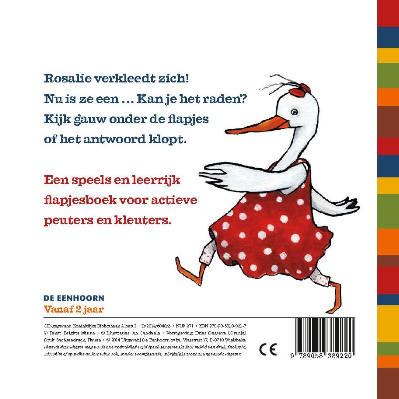 Rosalie verkleedt zich (Hardback)