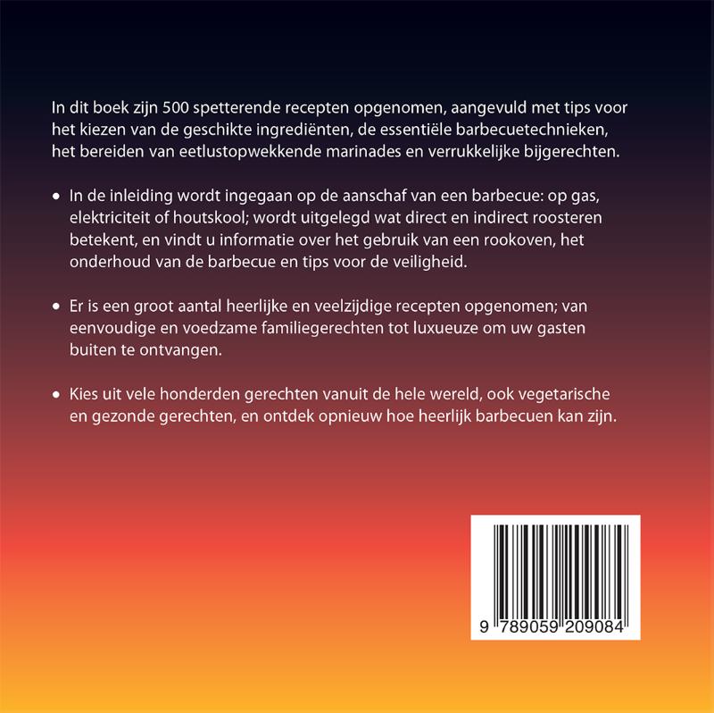 500 barbecuegerechten (Hardback)