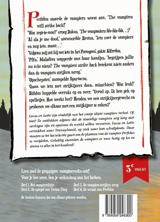 De vampiers strijken terug (Hardback)