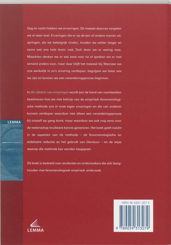 De rijkdom van ervaringen (Paperback)