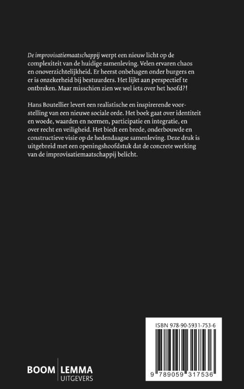 De improvisatiemaatschappij (Paperback)