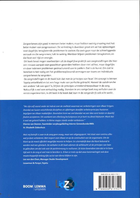 Lean in de zorg (Paperback)