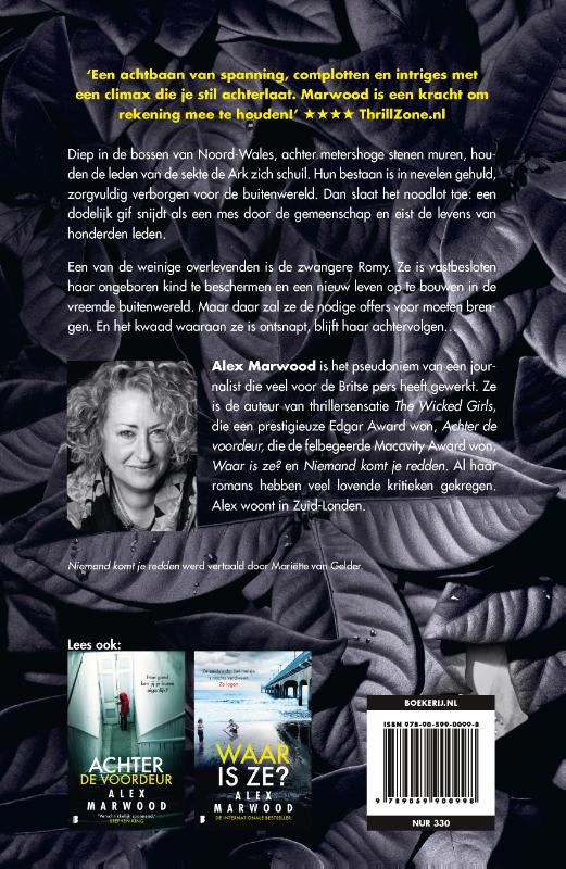 Niemand komt je redden (Paperback)