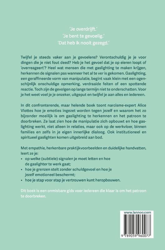 Gaslighting ontmaskerd (Paperback)