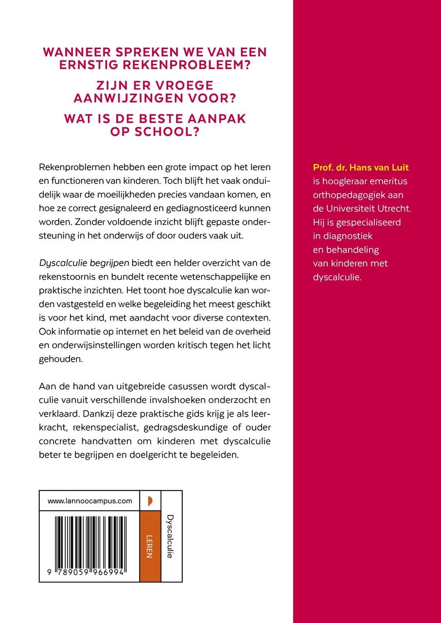 Dyscalculie begrijpen (E-book)