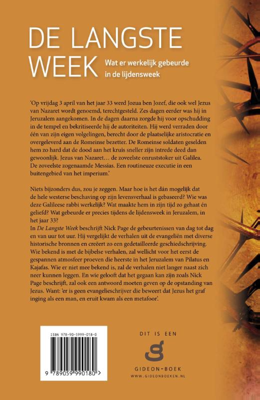 De langste week (Paperback)