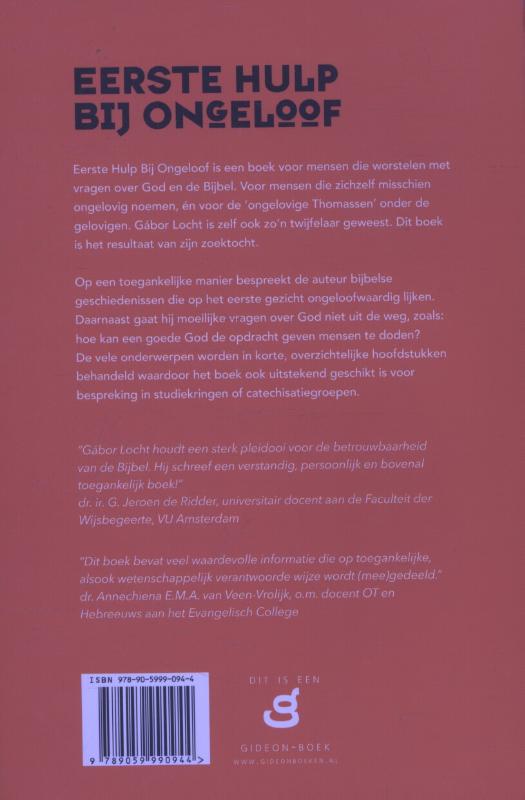 Eerste hulp bij ongeloof (Paperback)