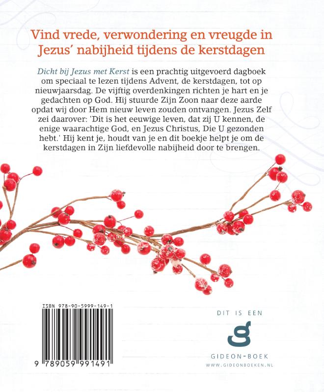 Dicht bij Jezus met Kerst (Hardback)
