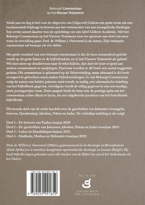Beknopt commentaar op het Nieuwe Testament (Hardback)