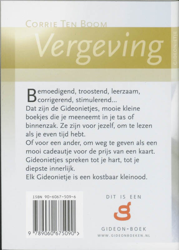 Vergeving (Paperback)
