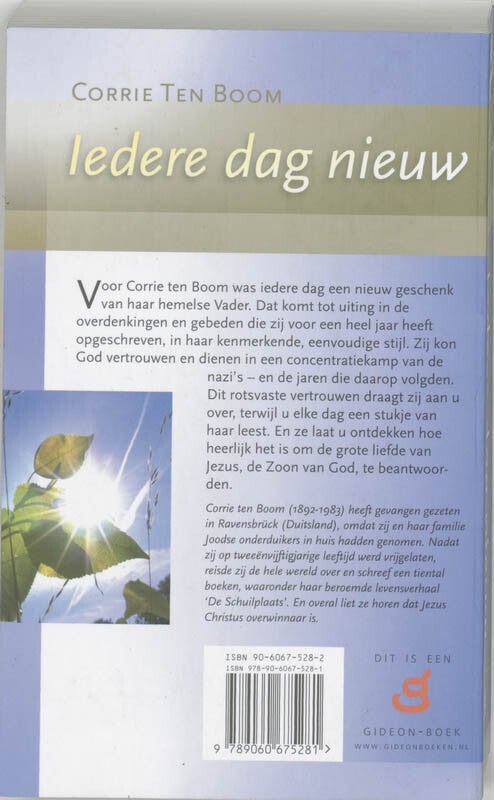 Iedere dag nieuw (Paperback)