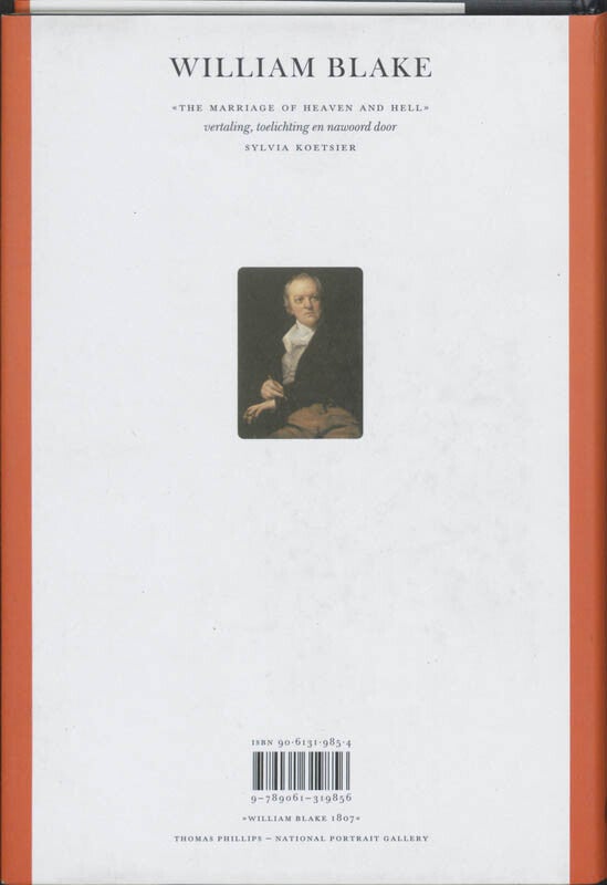 Het huwelijk van hemel en hel (Hardback)