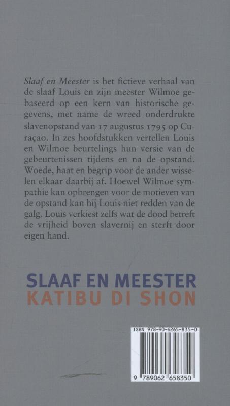 Slaaf en meester / Katibu di Shon (Hardback)