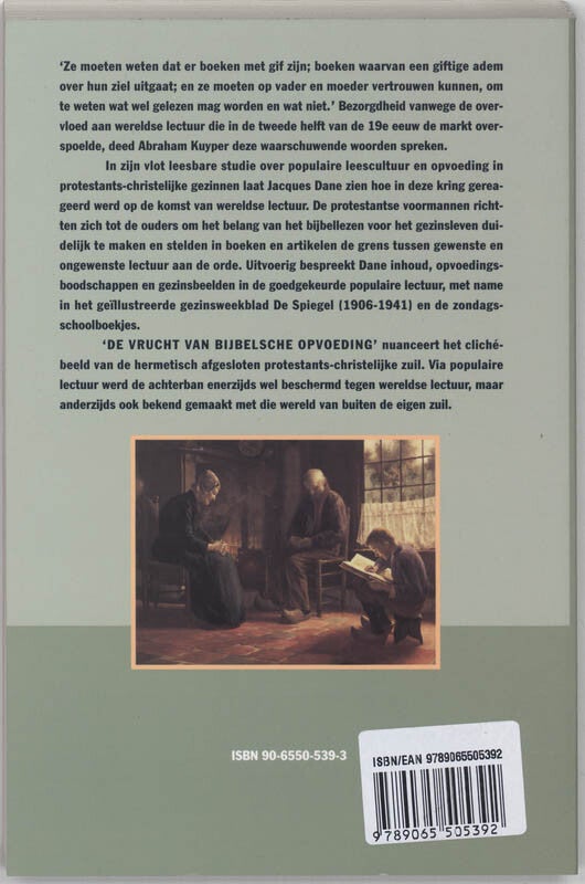 "De vrucht van Bijbelsche opvoeding" (Paperback)