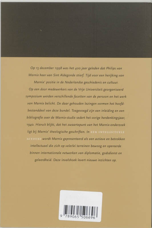 Een intellectuele activist (Paperback)