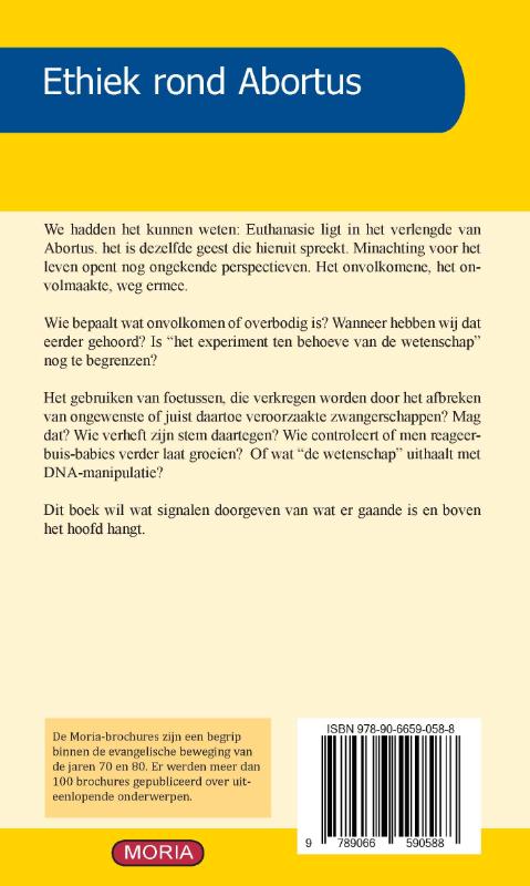 Ethiek rond abortus (Paperback)