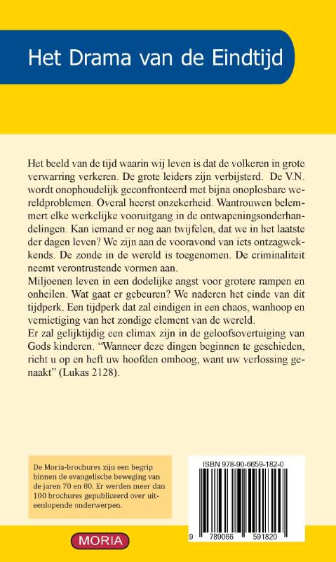 Het drama van de eindtijd (Paperback)