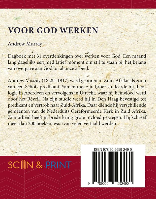 Voor God Werken (Paperback)