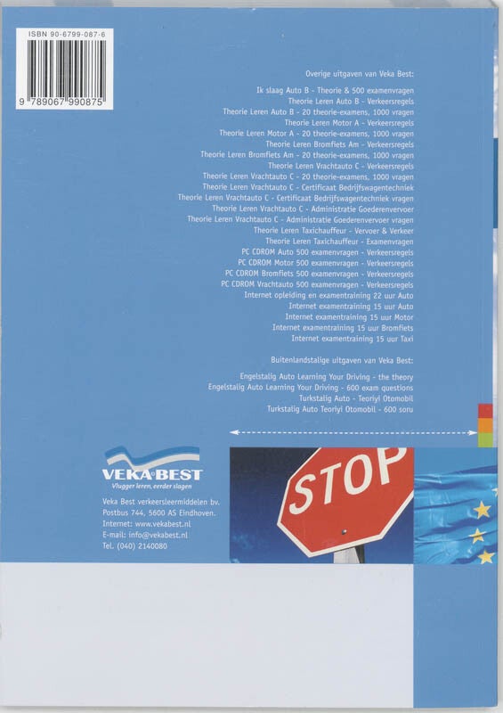 Auto rijbewijs halen (Paperback)