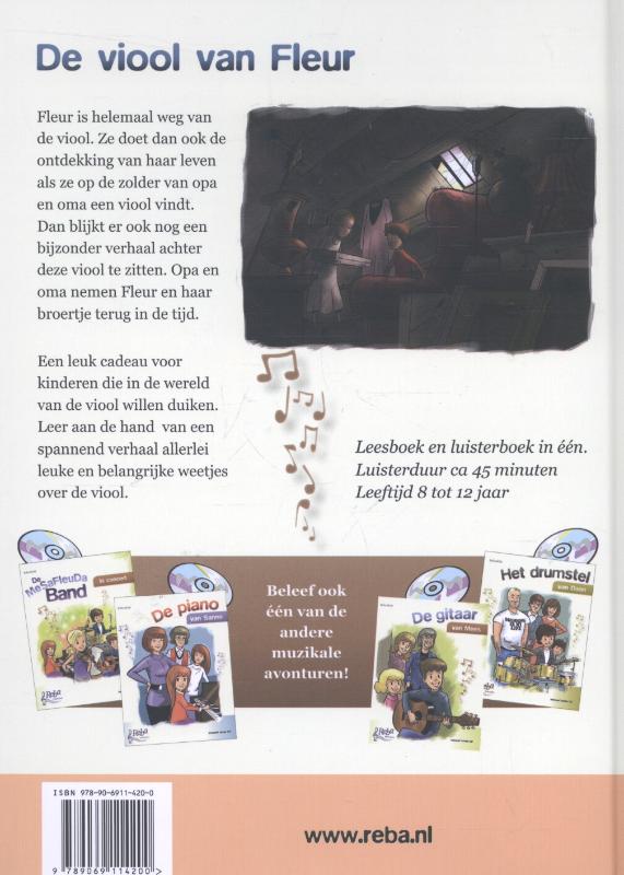 De viool van Fleur (Hardback)