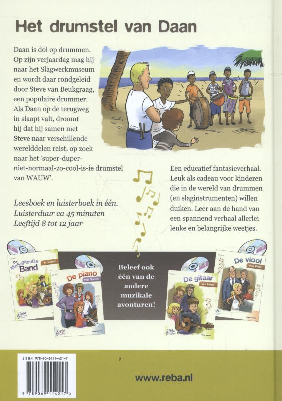 Het drumstel van Daan (Hardback)