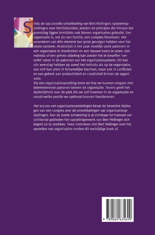 Het succes van organisatieopstellingen (Paperback)