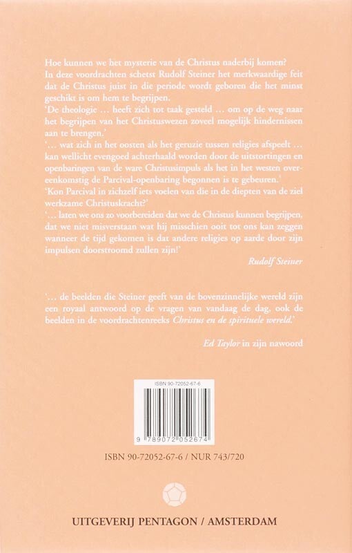 Christus en de spirituele wereld (Hardback)