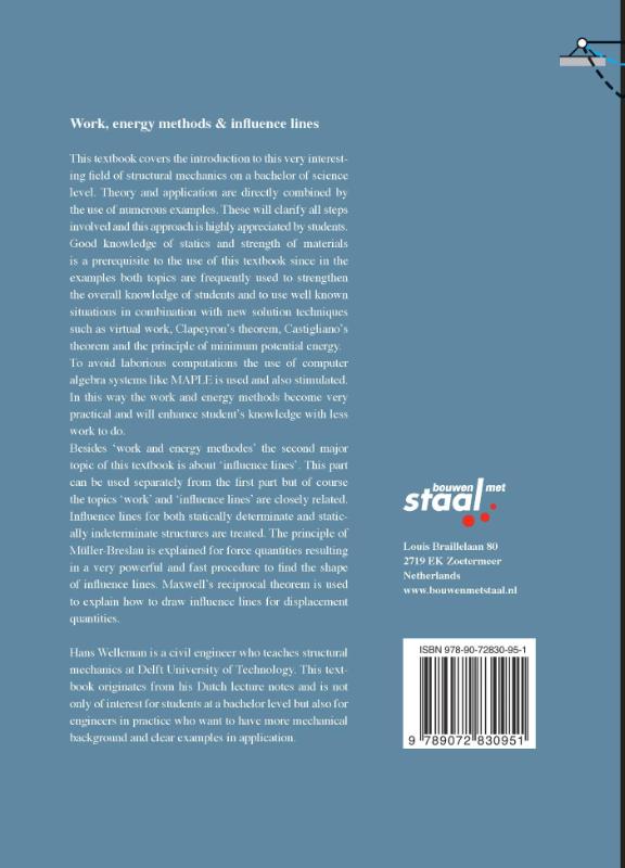 Work, energy methods & influence lines (Hardback)