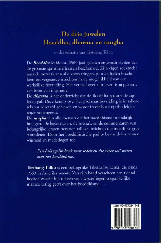 De drie juwelen, Boeddha, dharma & sangha (Paperback)