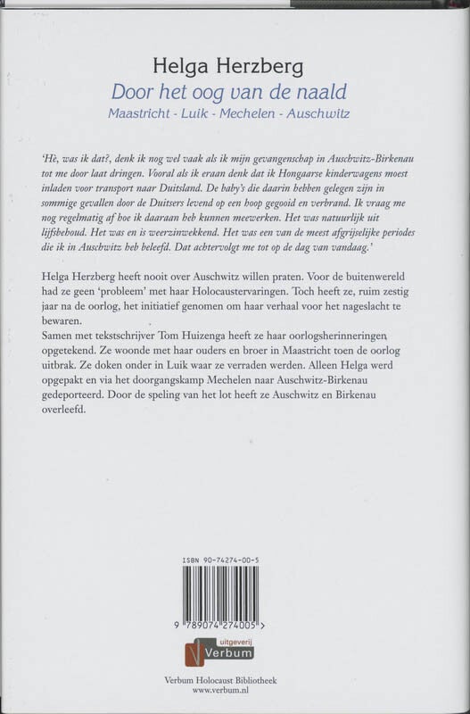 Door het oog van de naald (Hardback)