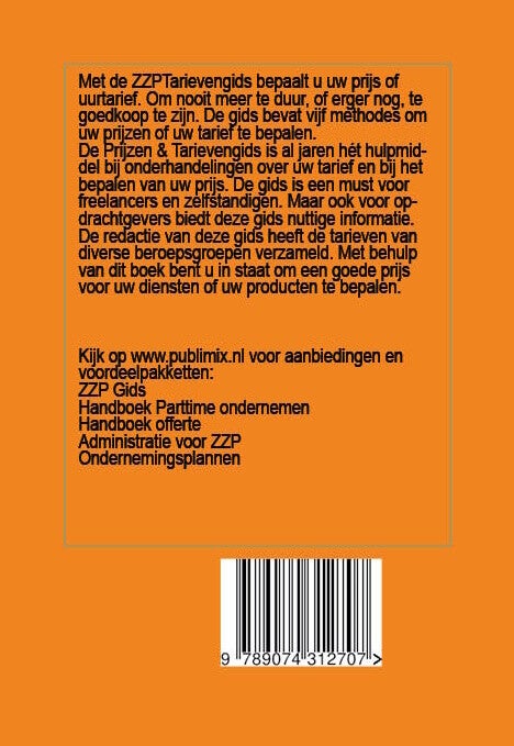 ZZP Tarievengids 2026 (Paperback)