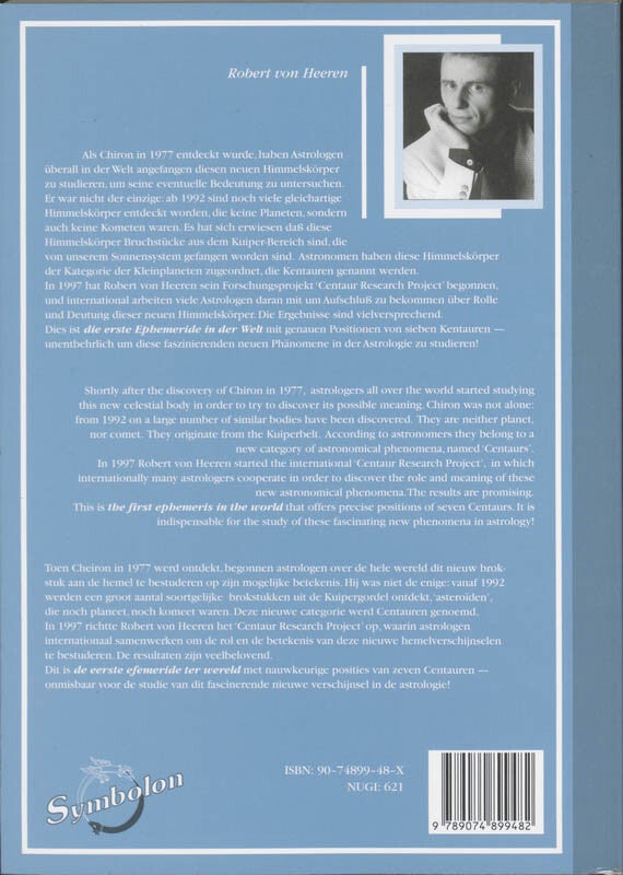 7 Centauren-efemeride 1850-2050 (D-E-N) (Paperback)