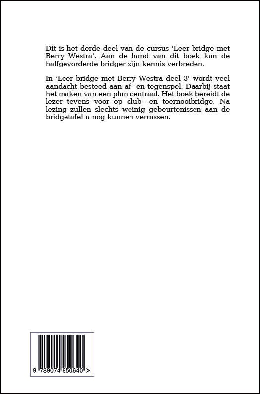 Leer bridge met Berry5 deel 3 (Paperback)