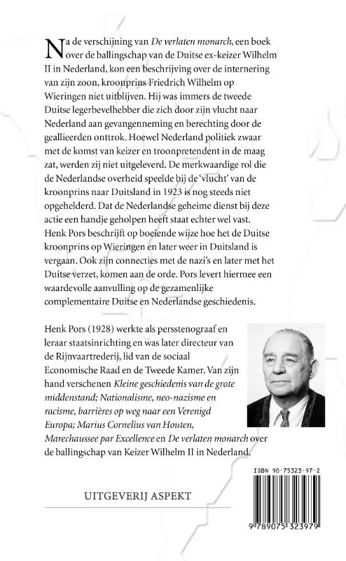 De prins van Wieringen (Paperback)