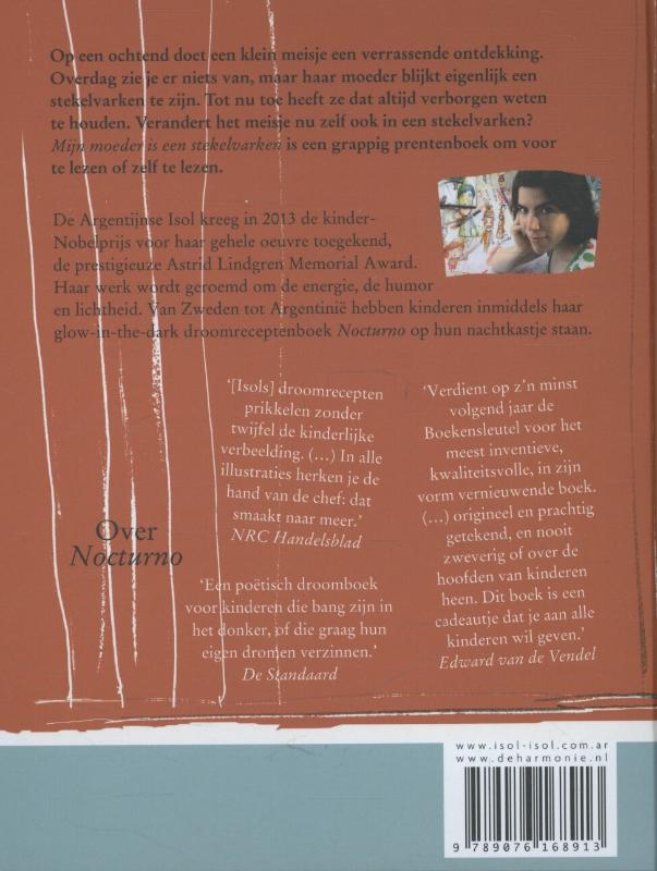 Mijn moeder is een stekelvarken (Hardback)