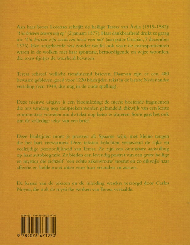 Uw brieven beuren mij op (Hardback)