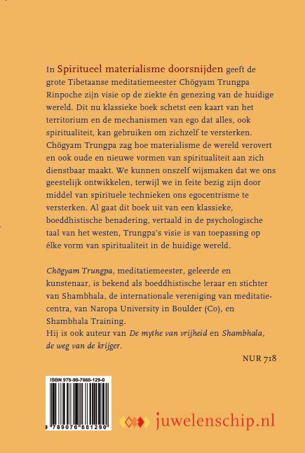 Spiritueel materialisme doorsnijden (Paperback)