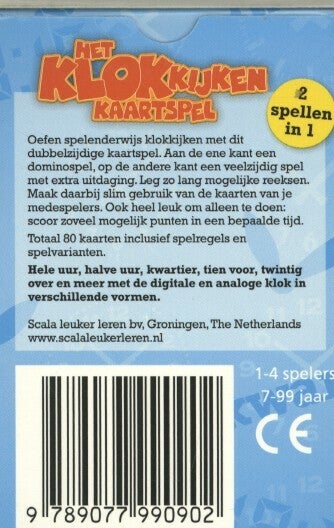 Het klokkijkenkaartspel (Kaartspellen)