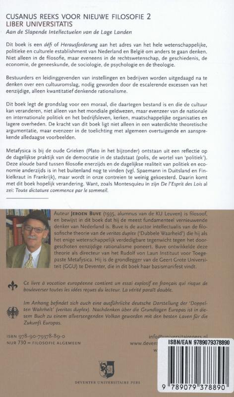 Liber universitatis (Paperback)