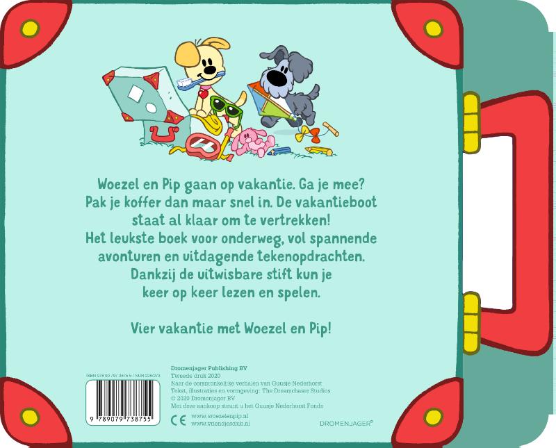 Woezel & Pip gaan op vakantie! (Kartonboek)