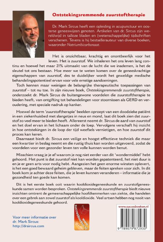 Ontstekingsremmende zuurstoftherapie (Paperback)